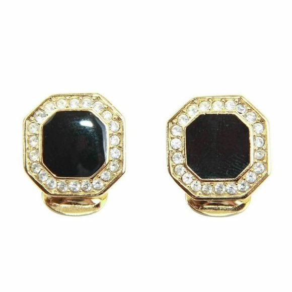 Authentic Vintage Christian Dior Clip On Earrings - Picture 1 of 5